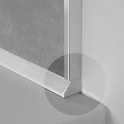 Showerwall - Sealux End Caps - White