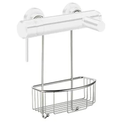 Smedbo Sideline Shower Basket For Exposed Valves - Chrome 5 Smedbo Sideline Shower Basket For Exposed Valves - Chrome -Bostik Shop smedbosidelineshowerbasketforshowermixervalvesl