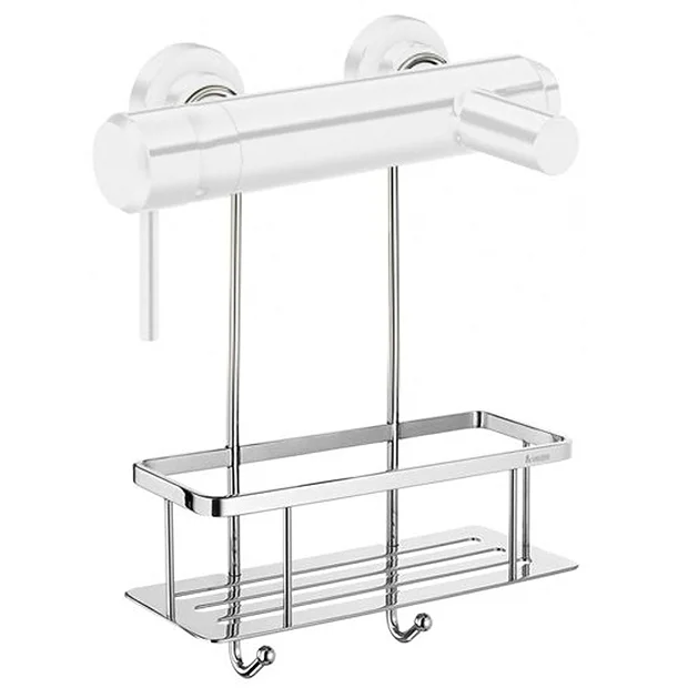 Smedbo Studio Shower Basket For Shower Mixer Valves - Chrome 4 Smedbo Studio Shower Basket For Shower Mixer Valves - Chrome - Image 2