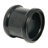 FloPlast 110mm Black Double Socket Pipe Coupling -Bostik Shop sp105b l