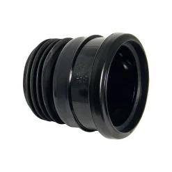 FloPlast 110mm Black Universal Pipe Connector