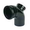 FloPlast 110mm Black 92.5° Access Bend 2 FloPlast 110mm Black 92.5° Access Bend -Bostik Shop sp169b l