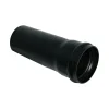 FloPlast 110mm X 3m Black Single Socket Soil Pipe -Bostik Shop sp3b l