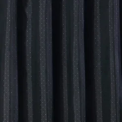 Victorian Plumbing Sparkle W1800 X H1800mm Polyester Shower Curtain - Black -Bostik Shop spkblk detail1