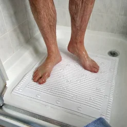 Victorian Plumbing Square Anti-Slip Shower Mat
