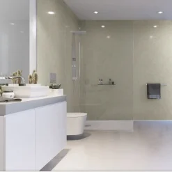 Showerwall Pergamon Marble Waterproof Decorative Wall Panel - Various Size Options -Bostik Shop swpermar d1