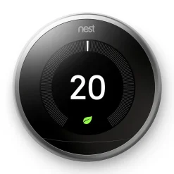 Nest Stainless Steel Learning Thermostat 3rd Generation 7 Nest Stainless Steel Learning Thermostat 3rd Generation -Bostik Shop t3028gb l