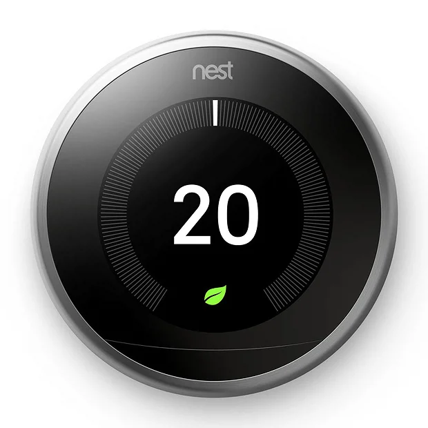 Nest Stainless Steel Learning Thermostat 3rd Generation 4 Nest Stainless Steel Learning Thermostat 3rd Generation - Image 2