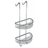 Toreno Chrome 2-Tier Hanging Shower Caddy -Bostik Shop trsch2 l