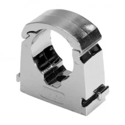 Talon 22mm Chrome Effect Hinged Pipe Clips (Pack Of 10) -Bostik Shop ts15cp10 d1 1