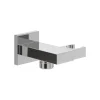 Villeroy & Boch Villeroy And Boch Universal Square Shower Wall Outlet With Handset Holder - Chrome -Bostik Shop tvc0004630006 l2