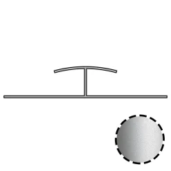 Victorian Plumbing Orion H Joint - Satin Aluminium