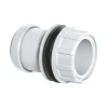 FloPlast 40mm White Push-Fit Tank Connector -Bostik Shop wp60w l
