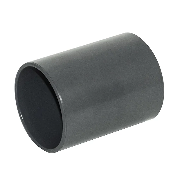 FloPlast 32mm Anthracite Grey ABS Straight Coupling 3 FloPlast 32mm Anthracite Grey ABS Straight Coupling