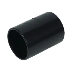 FloPlast 32mm Black ABS Straight Coupling