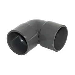 FloPlast 40mm Anthracite Grey ABS 90° Bend