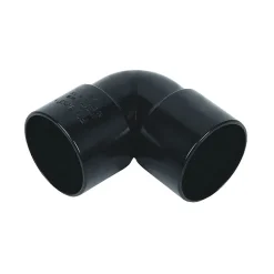 FloPlast 40mm Black ABS 90° Bend