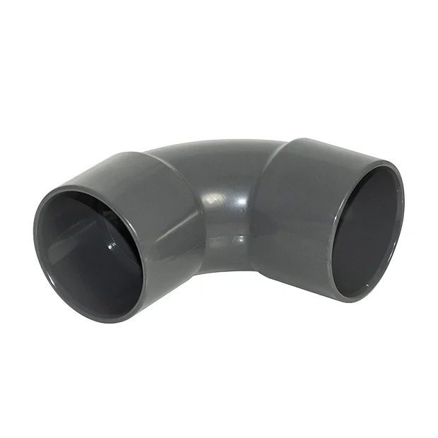 FloPlast 40mm Anthracite Grey ABS 92.5° Bend 3 FloPlast 40mm Anthracite Grey ABS 92.5° Bend