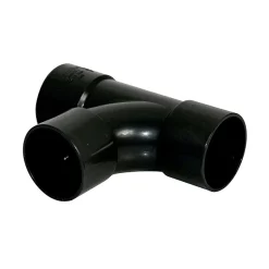 FloPlast 32mm Black ABS Tee