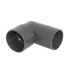 FloPlast 32mm Anthracite Grey ABS 90° Conversion Bend