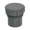 FloPlast 32mm Anthracite Grey ABS Access Plug -Bostik Shop ws30ag l 1