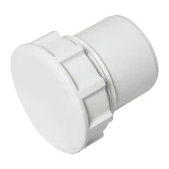 FloPlast 50mm White ABS Access Plug