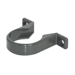 FloPlast 32mm Anthracite Grey ABS Pipe Clip