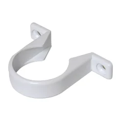 FloPlast 50mm White ABS Pipe Clip